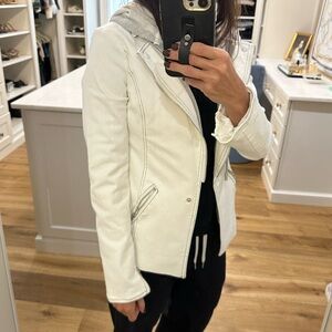 Evereve White denim Jacket